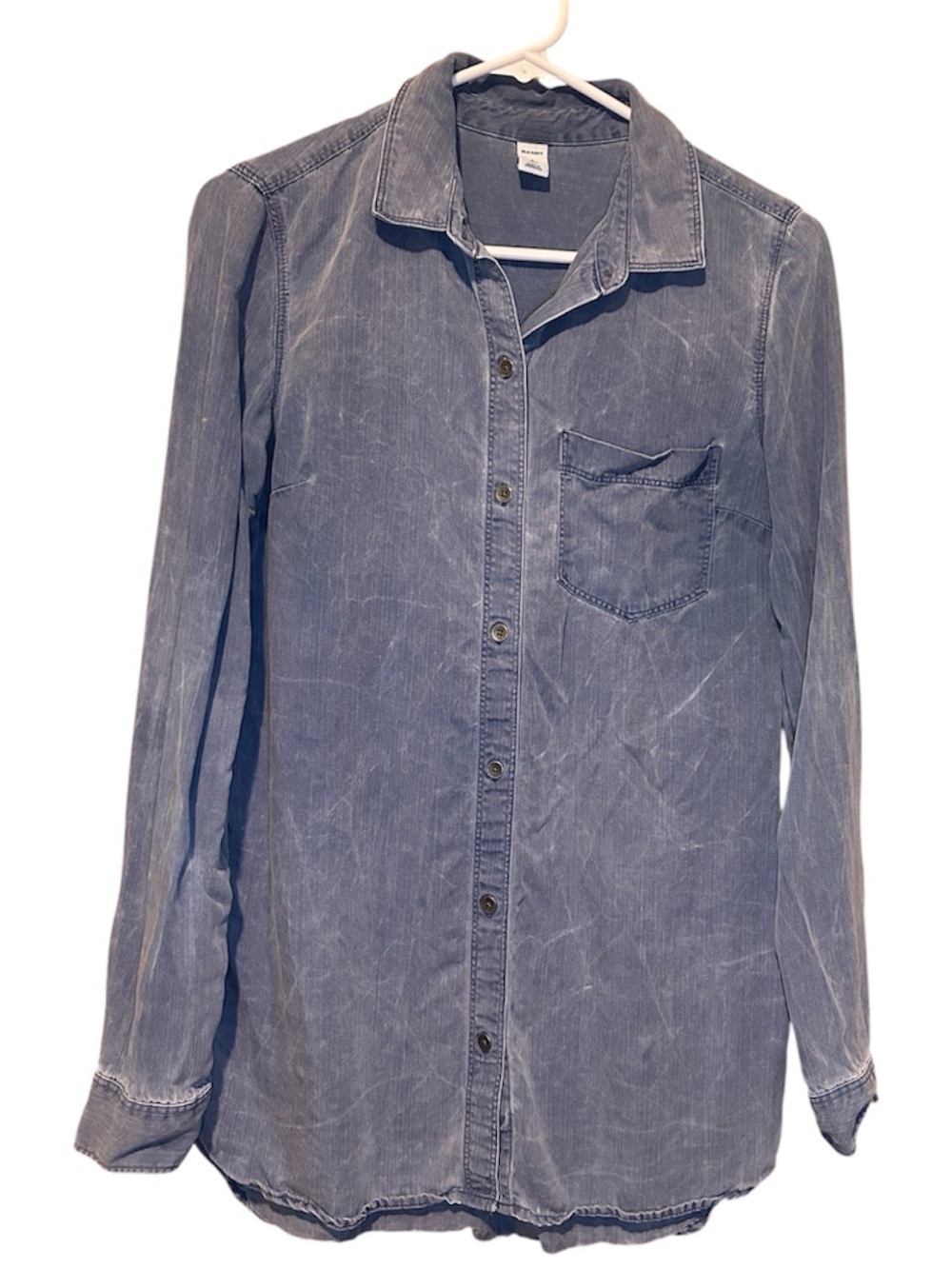 S/TALL OLD NAVY TENCEL DISTRESSED LOOK MEDIUM WASH